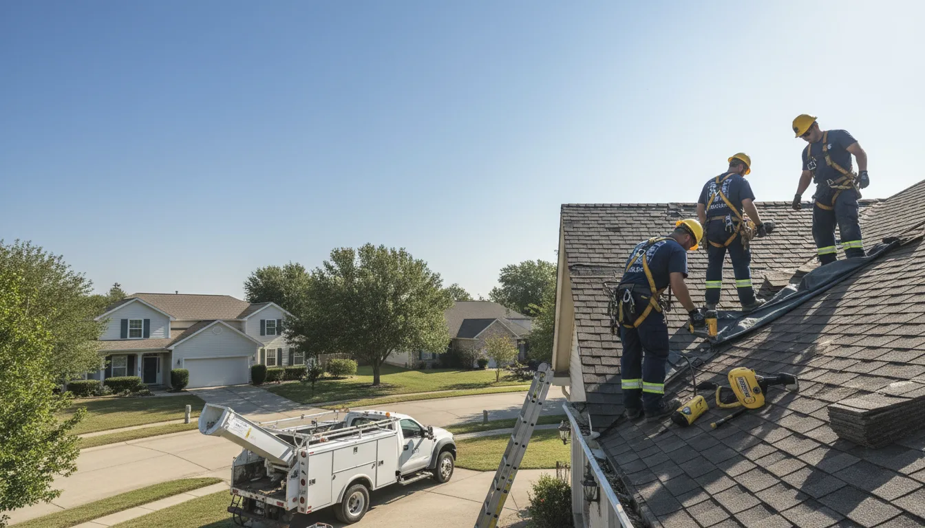 Emergency Roof Repair in Leawood, KS near me